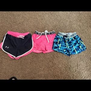 Girls under armour shorts